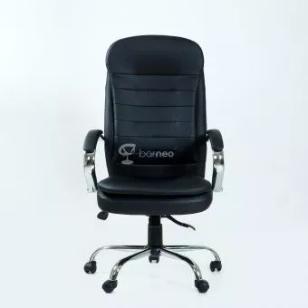 Кресло Barneo K-9950 экокожа черная