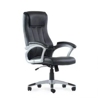 Кресло Barneo K-148 экокожа черная