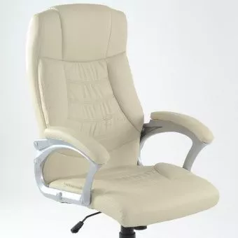 Кресло Barneo K-7 экокожа бежевая