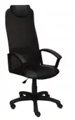 Черное компьютерное кресло Элегант L4 топ-ган